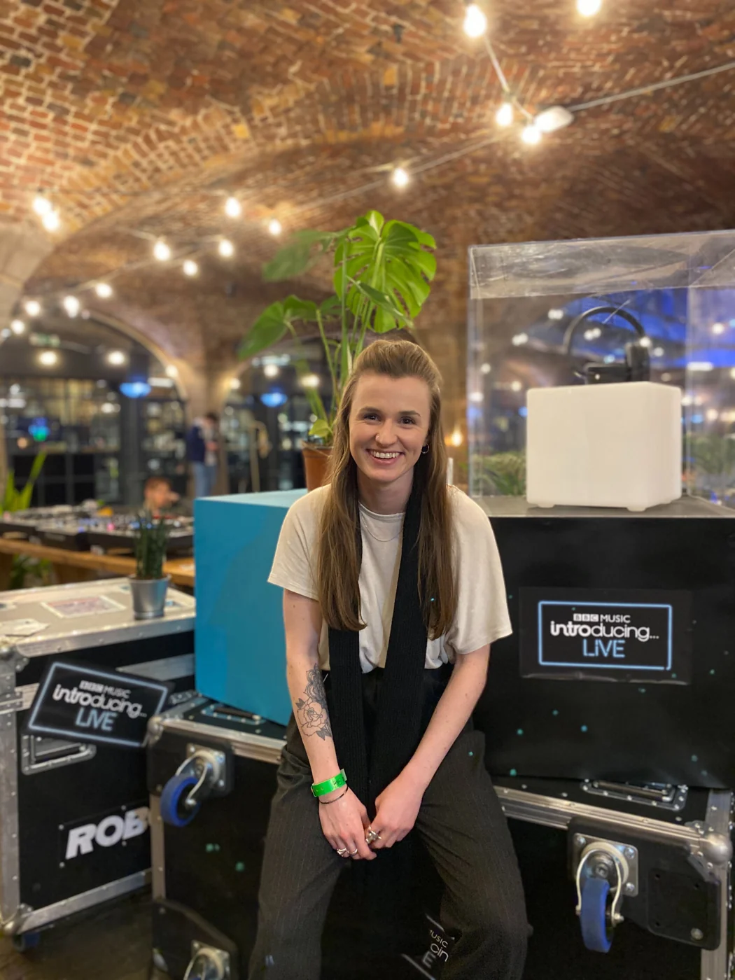 Maddy at a BBC Introducing Live event
